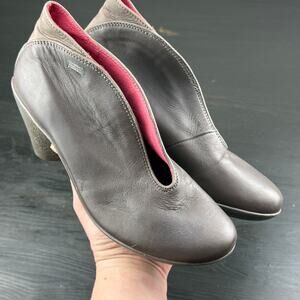 Camper Booties Ankle Boots 36 Beige Brown Shoes